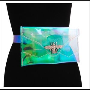 Iridescent Belt Fanny Pack